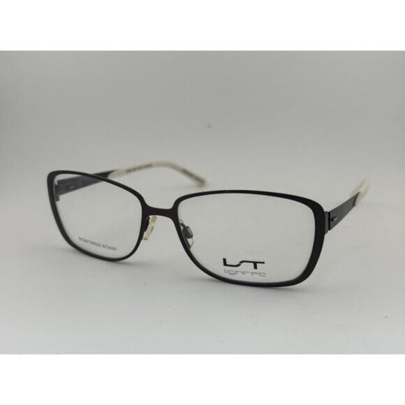 LIGHTEC Accessories - LIGHTEC - 7009L 54-15-135 MW 015 Brown & White Glasses Frames
